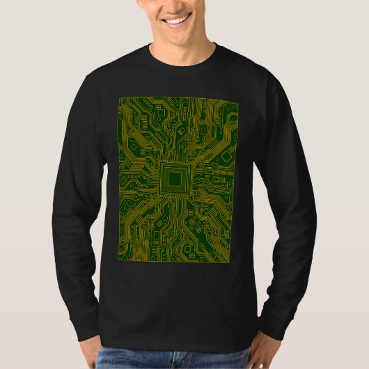 Computer Circuit Board Electronics Technician T-Shirt (Vorderseite)