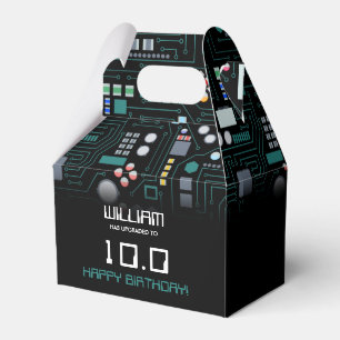 Computer Circuit Board Kids Robotic Birthday Party Geschenkschachtel