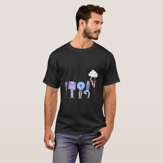 Computer Cloud Engineering - Funny Programmer Deep T-Shirt (Vorne ganz)