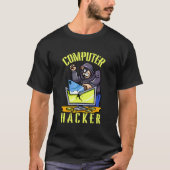 Computer Code Cybersecurity Computer Hacker T-Shirt (Vorderseite)