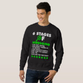Computer Coder Software-Entwickler 6 Bühnen von De Sweatshirt (Vorne ganz)