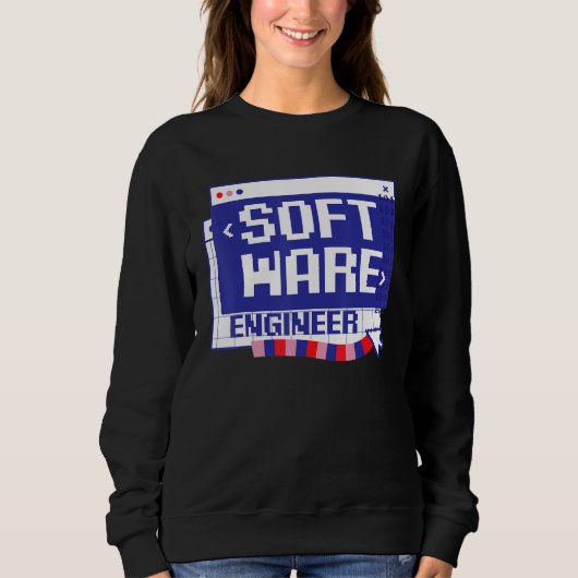 Computer-Coding-Nerd-Coder-Programmierer-Software- Sweatshirt (Vorderseite)