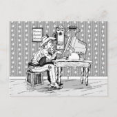Computer Cowboy Postkarte (Vorderseite)