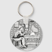 Computer Cowboy Schlüsselanhänger (Vorderseite)