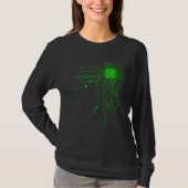 Computer CPU Chip PCB Circuit Design Tech Gift T-Shirt (Vorderseite)