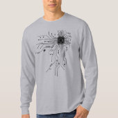 Computer CPU Chip PCB Circuit Design Tech Gift T-Shirt (Vorderseite)