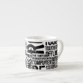 Computer Dictionary... Espressotasse (Vorderseite Rechts)