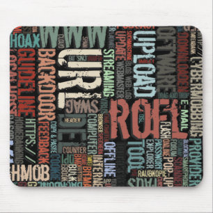 Computer Dictionary in Colors Mouse Pad Mousepad