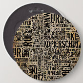 Computer Dictionary - vintage Button (Vorne & Hinten)