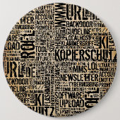 Computer Dictionary - vintage Button (Vorderseite)