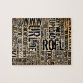 Computer Dictionary - vintage Puzzle (Horizontal)