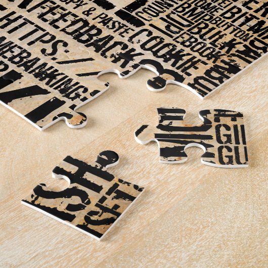 Computer Dictionary - vintage Puzzle (Seite)