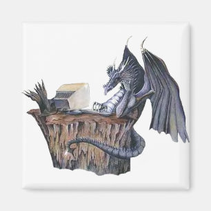 Computer-Drache Magnet