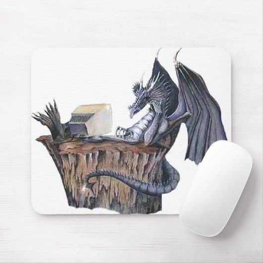 Computer-Drache Mousepad (Mit Mouse)