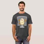 Computer Egghead T-Shirt (Vorne ganz)