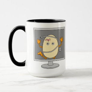 Computer Egghead Tasse