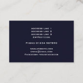 Computer Electronic Graphics Business Card Visitenkarte (Rückseite)