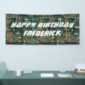 Computer Electronics PCB Frederick Banner (Messe)
