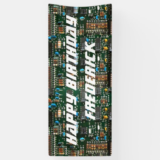 Computer Electronics PCB Frederick Banner (Vertikal)