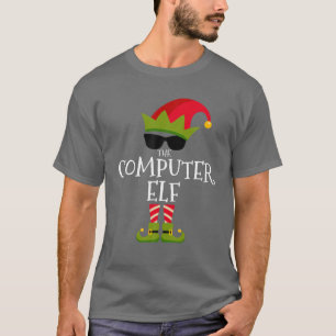 Computer Elf Matching Family Group Weihnachten G T-Shirt