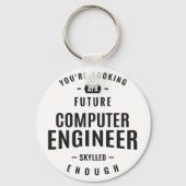 Computer Engineer Schlüsselanhänger (Vorderseite)