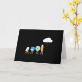 Computer Engineering Funny Geek Engineer Software Karte (Gelbe Blume)