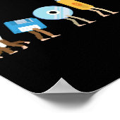 Computer Engineering Funny Geek Engineer Software Poster (Ecke)