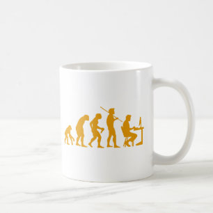 Computer-Evolution Kaffeetasse