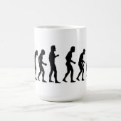 Computer-Evolution Kaffeetasse (Mittel)