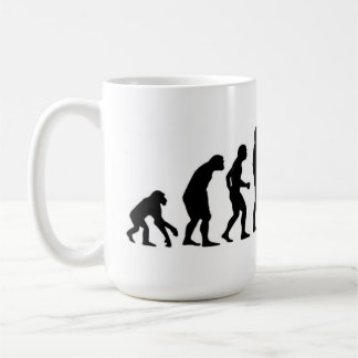 Computer-Evolution Kaffeetasse