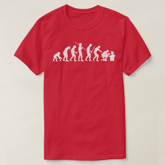 Computer-Evolution T-Shirt (Design vorne)