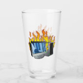 Computer-Feuerglas-Cup Glas (Rückseite)