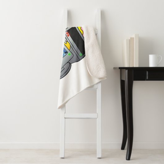 Computer Fire Sherpa Blanket Sherpadecke (Beispiel)