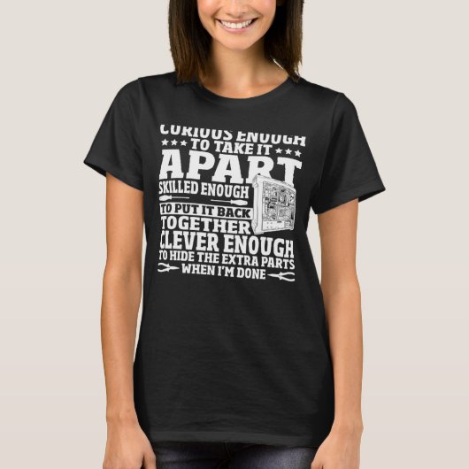 Computer-Fixiertechnologie Computer R T-Shirt (Vorderseite)