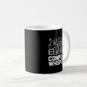 Computer-Flüsterer-Shirt Tech-Support-Nerds Geek Kaffeetasse (VorderseiteRechts)