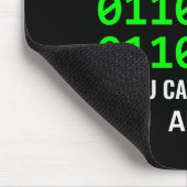 Computer-Freak Binärcode Software-Entwickler Mousepad (Ecke)