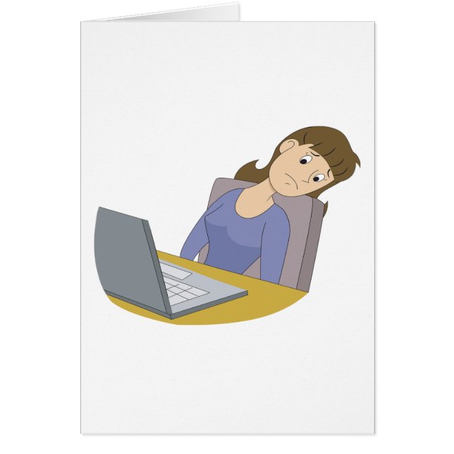 Computer-Frustration (Vorne)