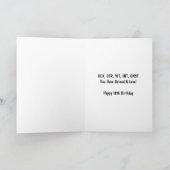 Computer Game Fan Birthday Card Modern Karte (Innenseite)