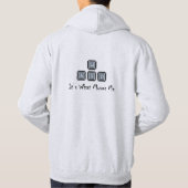 Computer Gamer Hoodie (Rückseite)