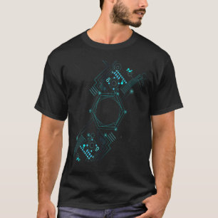 Computer-Geek des Tech-Nerds - Computerleitungstec T-Shirt
