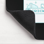 Computer-Geek Essen Schlaf Cricket Wiederholen Jun Mousepad (Ecke)