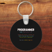 Computer-Geek Nerd Geschenk Lustiger Programmierer Schlüsselanhänger (Vorderseite)