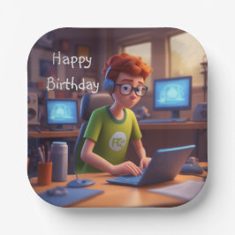 Computer Geek Pappteller