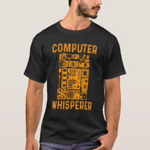 Computer Geek Tech Nerd Männer Coole Unterstützung T-Shirt