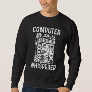 Computer Geek Tech Nerd Männer Frauen Coole Unters Sweatshirt