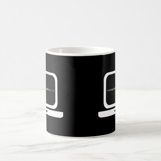 Computer-Genie Kaffeetasse (Mittel)