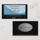 Computer-Geschäft Visitenkarte (Vorne/Hinten)