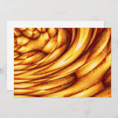 Computer Golden Abstrakt Einladungen (Vorne/Hinten)