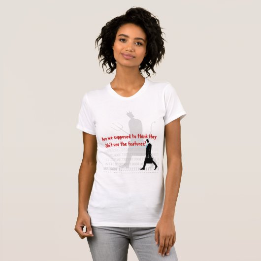 Computer Hacking Hackers T-Shirt (Vorne ganz)