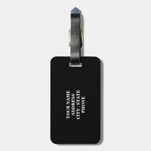 Computer-Handikone des Gepäckanhänger (Rückseite vertikal)